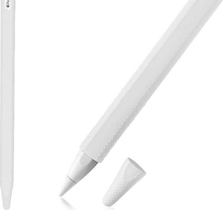 Alogy Etui ochronne obudowa pokrowiec na Apple Pencil 2 Białe