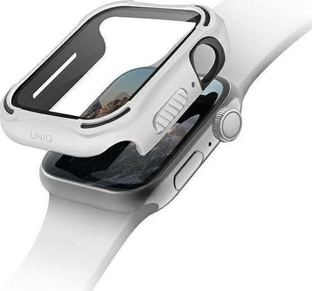 Uniq etui Torres Apple Watch Series 4/5/6/SE 40mm biały/dove white