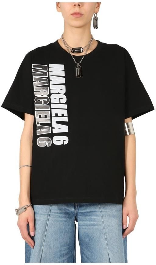 Maison Margiela MM6 モトクロスロゴTシャツ