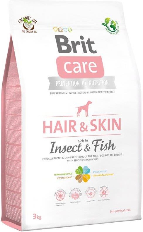Karma Brit Care Adult Hair&Skin Insect&Fish 3Kg - Ceny i opinie - Ceneo.pl