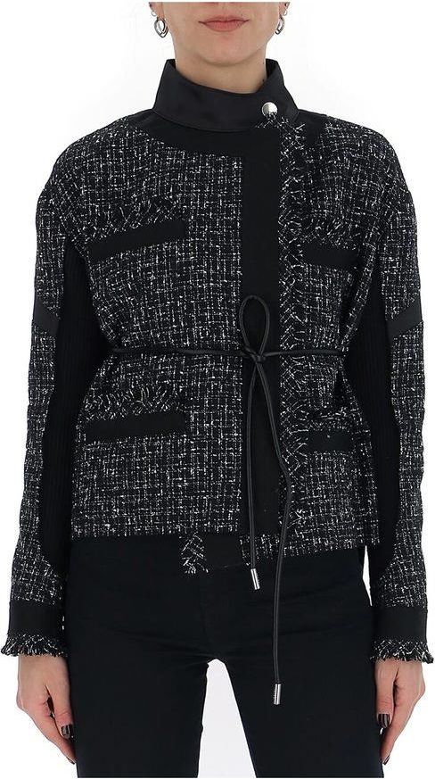 24AW【saqui】tweed no-collar jacket 24AW【saqui】tweed no-collar jacket 24AW【saqui】tweed no