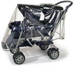 Reer Folia Przeciwdeszczowa Do Wózka Typu Tandem