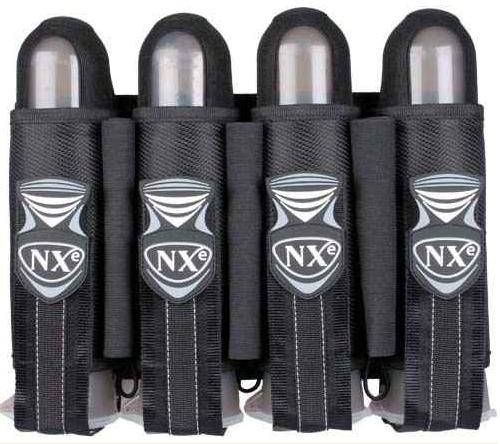 Harnais NXE 3+4 Paintball Pod Et Tank Pack Avec 4 Pods Motif Crânes, Occasion