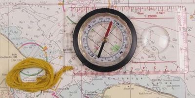 Kompas kartograficzny MFH