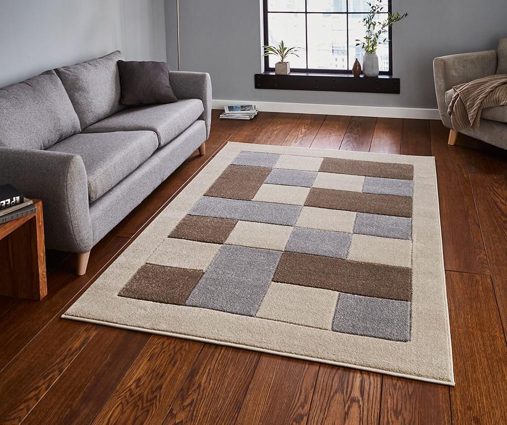 Think Rugs Dywan Matrix Beige & Grey 60x120 cm - Opinie i atrakcyjne ...