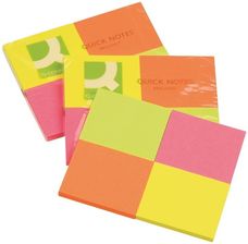 Zdjęcie Q-Connect Bloczek Samop. Brilliant Notes 38X51Mm 4X50 Kart. Neonowe - Ujazd