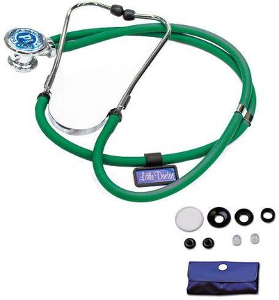 Little Doctor Stetoskop Special Rappaport 72cm Dwuglowicowy Zielony