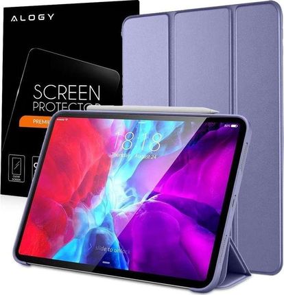 Alogy Smart Case iPad Air 4 2020 / iPad Pro 11 Lawendowy