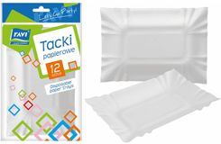 Zdjęcie Tacki Papierowe 12szt. Ravi - Szubin
