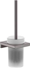 Hansgrohe Addstoris Szczotka Do Wc Z Pojemnikiem Czarny Chrom Szczotkowany 41752340