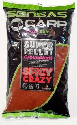 Sensas Y Zanęta Super Pellet Spicy Crazy Groundbait 1Kg