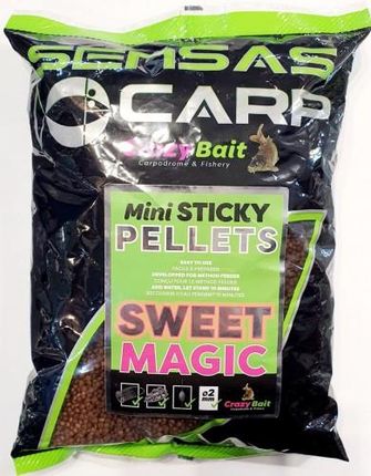 Sensas Pellet Mini Sticky 2Mm Sweet Magic Pellets 700G [44786]