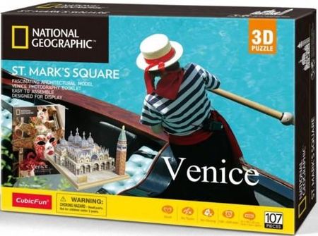 Cubic Fun Puzzle 3D National Geographic - Wenecja