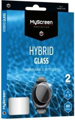 Myscreen Szkło hybrydowe HybridGlass do Samsung Galaxy Watch 3 45mm (M5026HGSW)