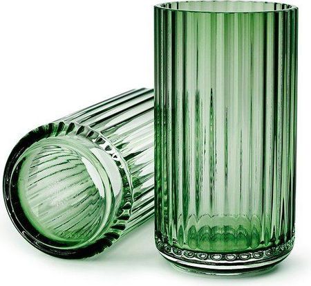 Wazon Lyngby 31 cm copenhagen green szklany