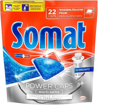 Somat Power Caps Tabletki Do Zmywarki 22 szt