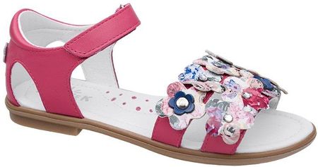 Bartek Sandałki Dla Dziewczynki 16168-92X Różowe Sandały Na Rzepy