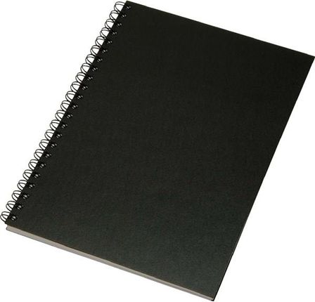 Esselte Notepad Memo Art A4 Wire-O Ruled Black C