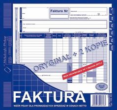 Michalczyk Prokop Faktura Netto 2/3 A4 (Pełna) (O+2K) I