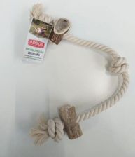 Zdjęcie 4Dogs Szarpak Gryzolina String Double xxl Mix 50cm - Milicz