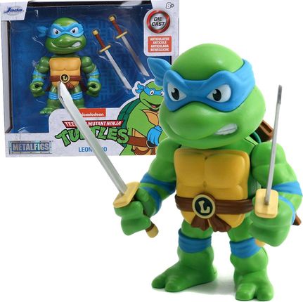 Jada Toys Figurka metalowa Wojownicze Żółwie Ninja Leonardo 10 cm