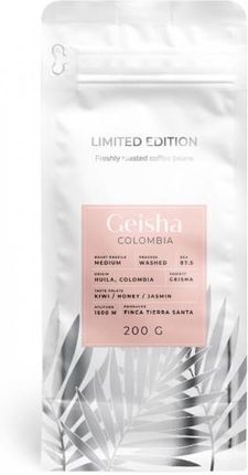 Przyjaciele Kawy - Kawa ziarnista specialty „Colombia Geisha“, 200g