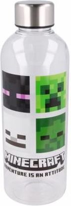 Butelka Plastikowa Na Wodę Zakręcana Minecraft 850Ml