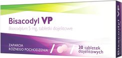 Bisacodyl VP 5 mg 30 tabl. dojelitowych - Układ pokarmowy