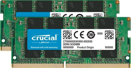 Pamięć RAM Crucial Do Laptopa Ddr4 Sodimm 32Gb 3200Mhz Cl22 (CT2K16G4SFRA32A)