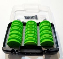 Zdjęcie Sensas Pudełko Feeder Match Rig Box 17 Rolek Na Przypony - Kobyłka