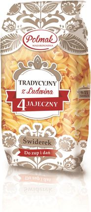 Pol-Mak Makaron 4-Jajeczny - Świderek 250g