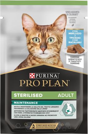 Purina Pro Plan Cat Sterilised dorsz 85g 
