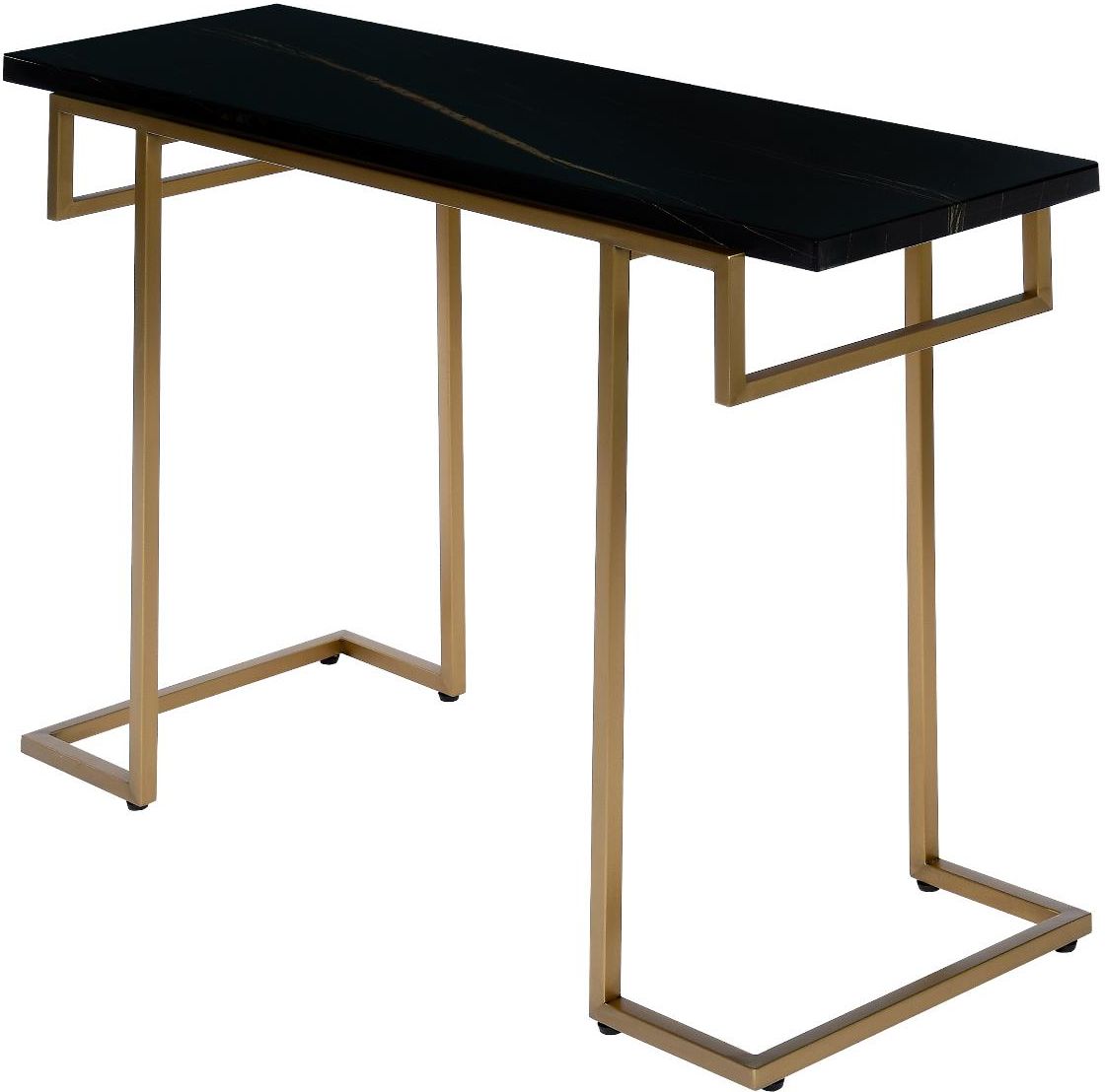 Miloo Home Konsola Via Nero 120x40x80cm ML12242 Opinie i atrakcyjne