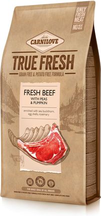 Carnilove True Fresh Beef Sucha Karma Z Wołowiną 4Kg