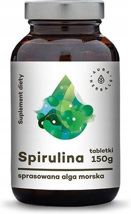 Aura Herbals Spirulina 150g 600 Tabl.