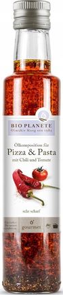 Bio Planete Olej Do Pizzy Makaronu O Smaku Chili Pomidora 250ml