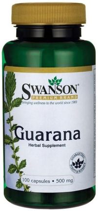 Swanson guarana 500 Mg 100 K