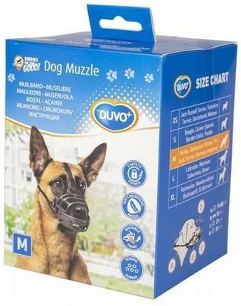 Duvo+ Kaganiec Dog Muzzle Rubber Rozmiar M