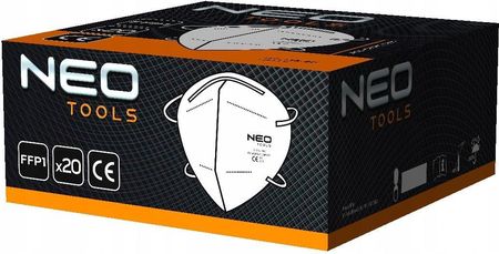 Neo Tools Półmaska Maseczka Składana Ffp1 20szt. Ce