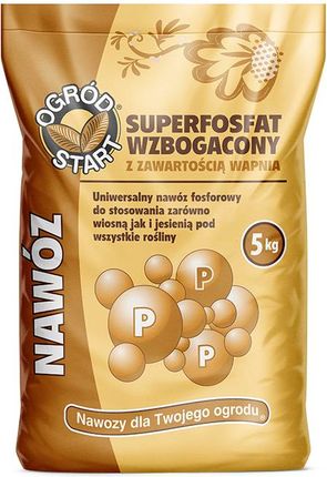 Ampol-Merol Karol Smoleński Nawóz Superfosfat Wzbogacony Uniwersalny Fosforowy Granulowany 5kg