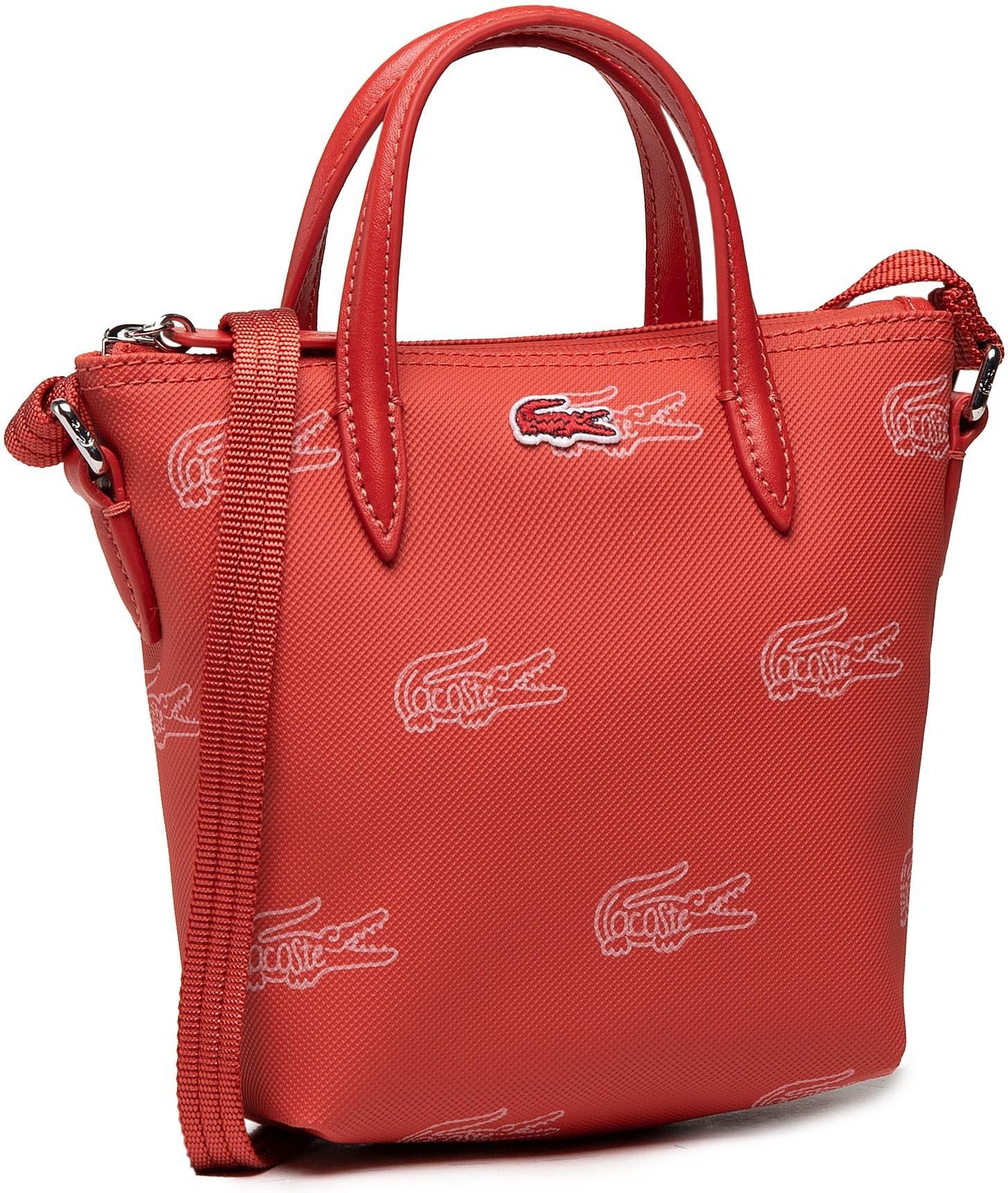 Torebka LACOSTE Xs Shopping Crossover Bag NF3518CX Lima/Black Ceny