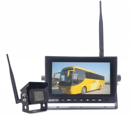 Expert Electronics Bezprzewodowy Cyfrowy Zestaw Expert Air Ahd Kamera Cofania 18 Ir + Monitor 7" 12V/24V