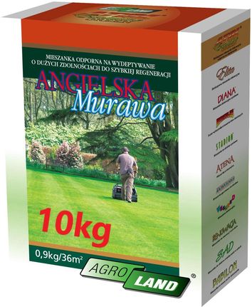 AgroLand Nasiona na Trawnik Angielska Murawa 10kg