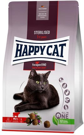 Happy Cat Supreme Sterilised Wołowina Alpejska 10Kg