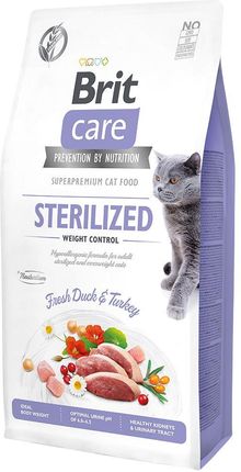 Brit Care Cat Grain Free Sterilized Weight Control 2X7Kg
