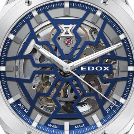 Edox Delfin Mecano 85303 3 NM BUIGB - zdjęcie 4