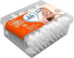 Lula Baby Patyczki kosmetyczne dla niemowląt 60szt.