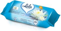 Zdjęcie Lula Nawilżany papier toaletowy z ekstraktem z Białej Lilii 40 szt. - Puławy