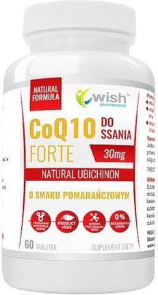 Wish Group Coq10 Forte 30 Mg (Koenzym Q10) 60tabl. Do Ssania