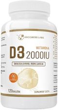Progress Labs Witamina D3 2000 Iu 120tabl.